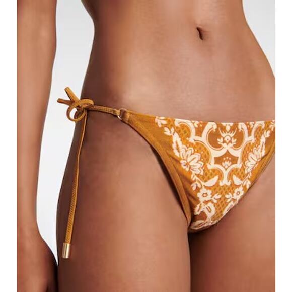 Zimmermann Raie Mini Bikini Brown Damask - 0 / XS - Picture 7 of 8